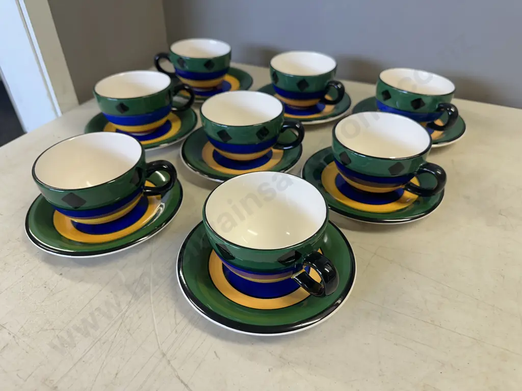 Living Art "Tango" Cups & Saucers Image 1++